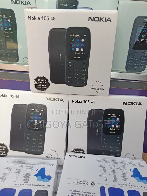 New Nokia 105 Black - 1