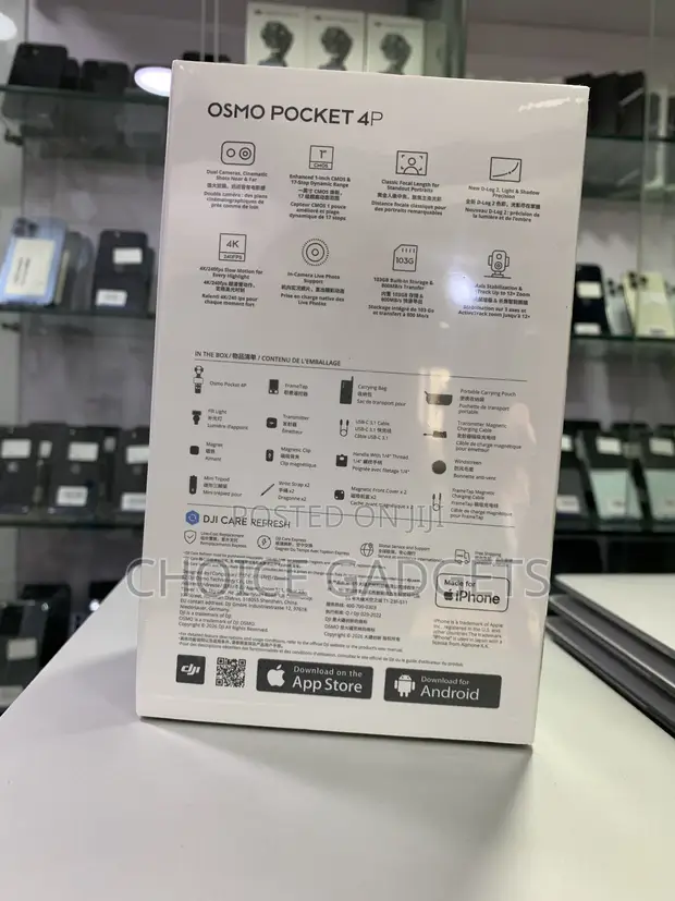 DJI Osmo Pocket 4P Vlog Combo - 1