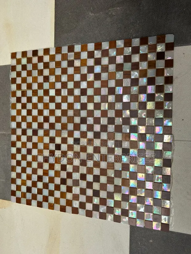 Mosaic Gilashi Mai Girma don Ganuwa & Ginshiƙai - 1