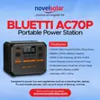 Bluetti AC70P Portable Power Station - 2