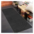 Fluffy Gray Corridor Carpet Runner - Washable - 1