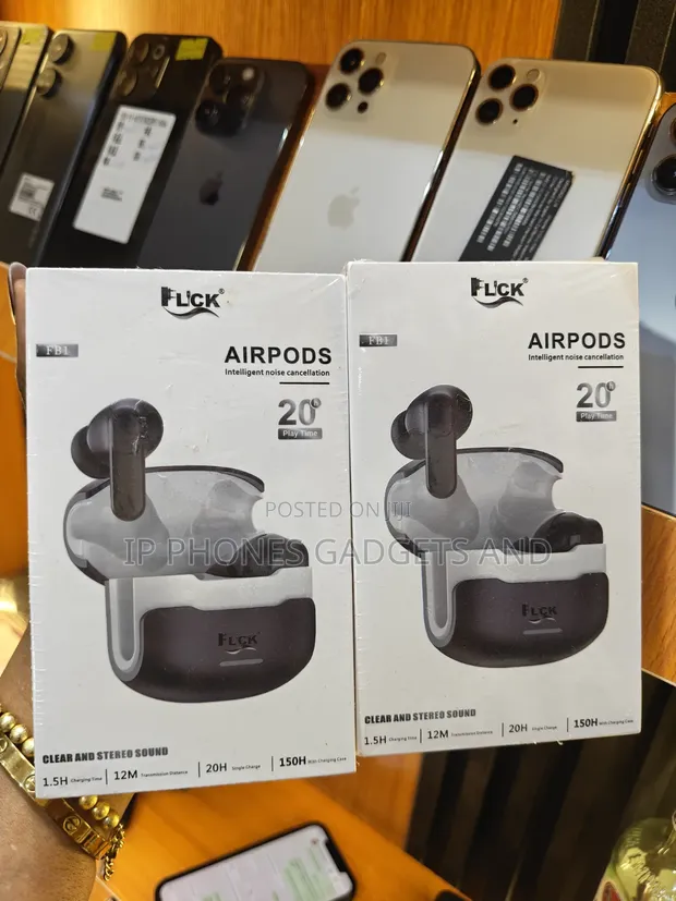 FLCK FB1 Wireless Earbuds - Baturi 150H + ANC - 1