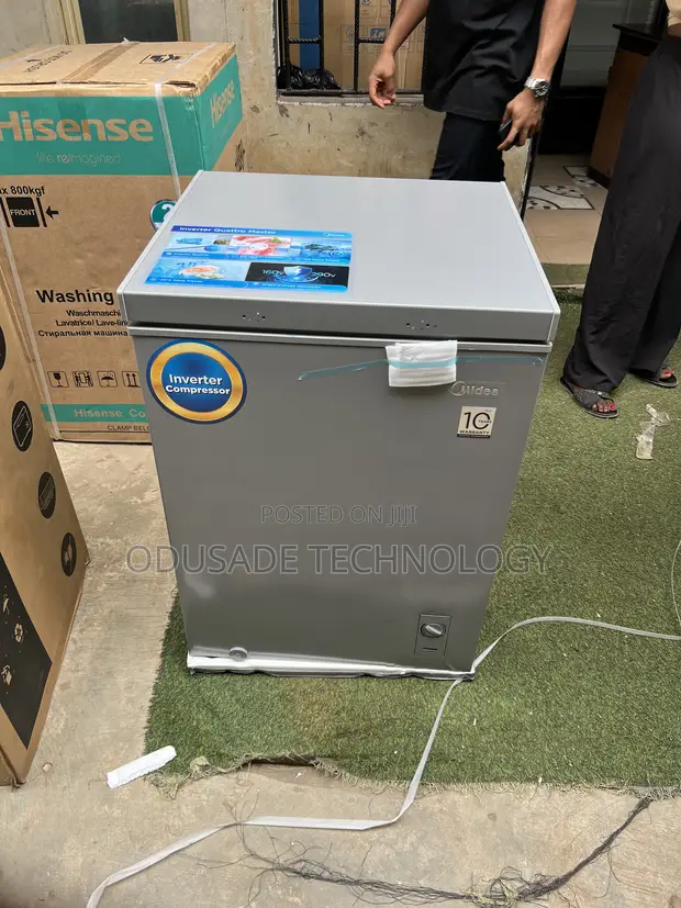 Midea 142L Mai Amfani Inverter Chest Freezer - 1