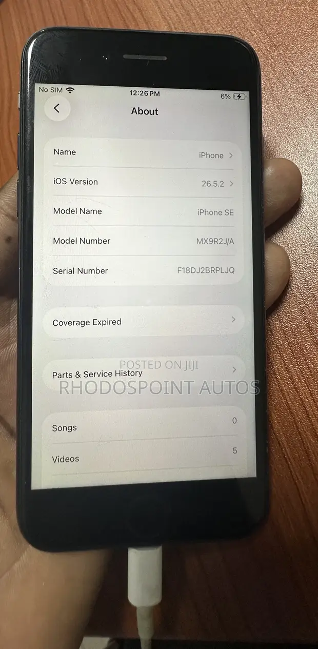 Apple iPhone SE (2020) 64GB Black - 1