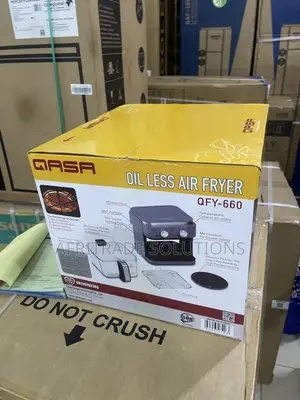 Qasa 6L Digital Air Fryer - Brand New