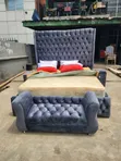 Quality 6x6 Upholstery Bed Frame Set - 2