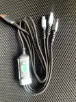 100W 3-in-1 Fast Charging Cable - 1