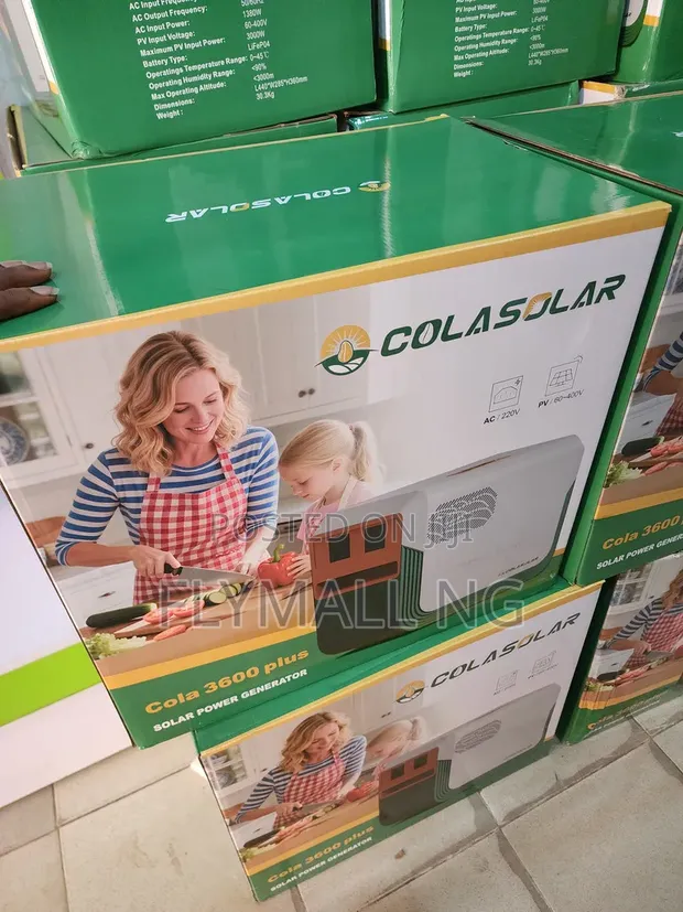 Cola 3600 Plus Mai Ɗaukar Hannu, Wutar Rana Ta Kowa - 1