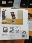Flick PH1 Foldable Portable Rotating Phone Stand - Silver - 4