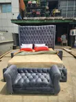 Global Diala Interior 6x6 Upholstery Bedframe - 2