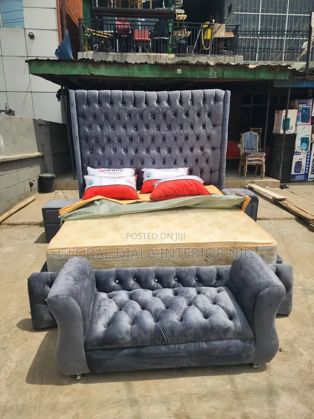Modern 6x6 Upholstery Bedframe Set - 1