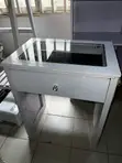 Used Dresser Table with Glass Top - 1