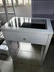 Used Dresser Table with Glass Top - 2