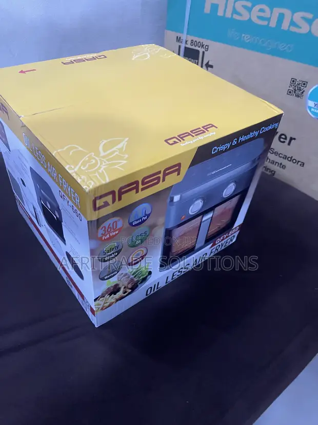 Qasa 6L Air Fryer - Sabon Abu - 1