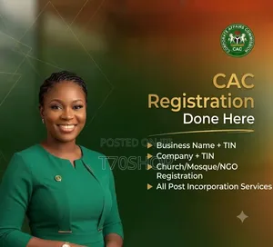 CAC Business Registration + Free Name Search + TIN