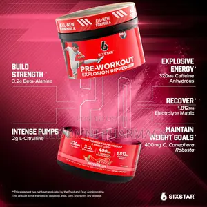 Six Star Pro Nutrition Pre-Workout Explosion (30 Bude)