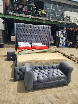 Ingantacciyar 6x6 Bedframe Mai Rufi