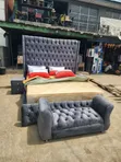 Ingantacciyar 6x6 Bedframe Mai Rufi - 2