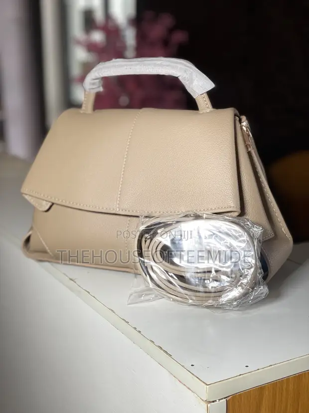 Brown Women's Genuine Leather Handbag - 1