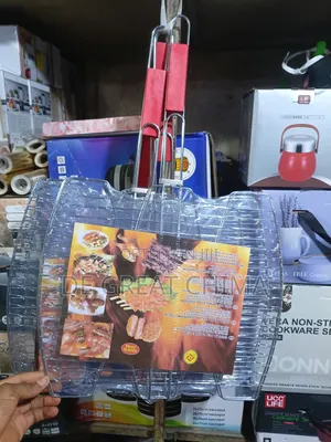 Kayan Haske na Bakin Karfe 3-in-1 don Gasasshen Kifi