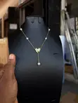 Couples Wrist Watch and Fashion Bead Necklace Set - 2