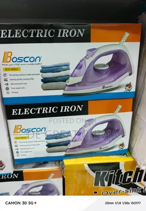 Boscon Electric Iron - Brand New
