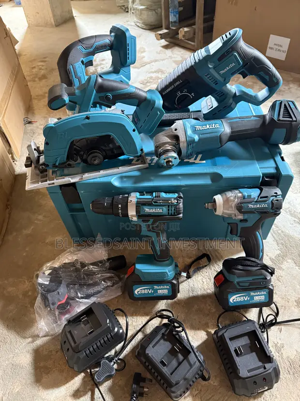 Makita Cordless Power Tools Set 6-in-1 - 1
