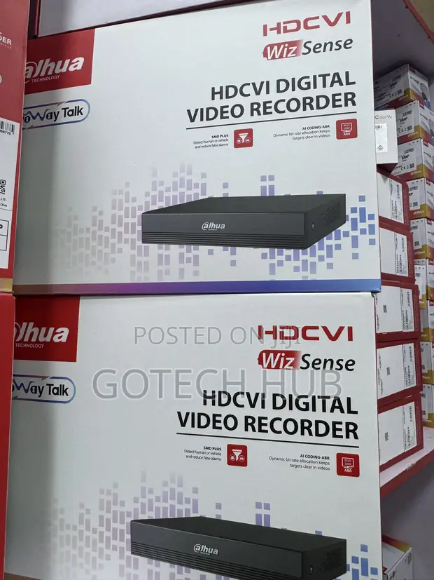 8 Channel Dahua DH-XVR1B08-1 DVR with 2-Way Audio - 1