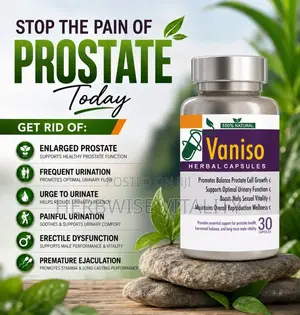 Vaniso Herbal Capsules for Prostate & Vitality