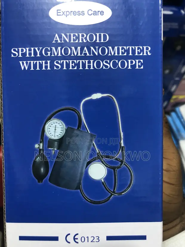 Aneroid Sphygmomanometer da Dogayen Cuff da Stetoscope - 1