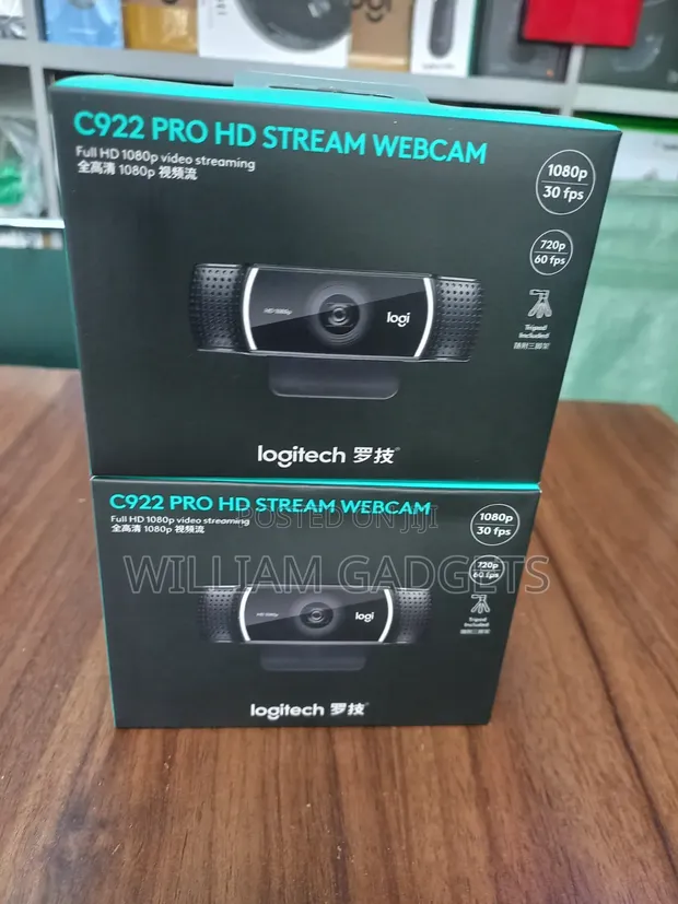 Logitech C922 Pro HD Stream Webcam - 1