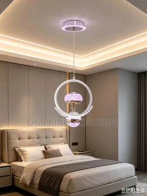Fitilar Chandelier na Bedroom - Sabuwar LED Pendant