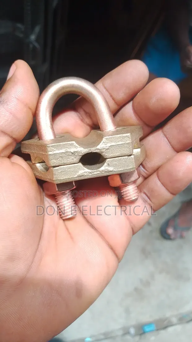 Copper Tape & Cable U-Bolt for Earthing - 1