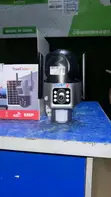 Ausno Solar CCTV Camera - 360° Outdoor Wireless - 1