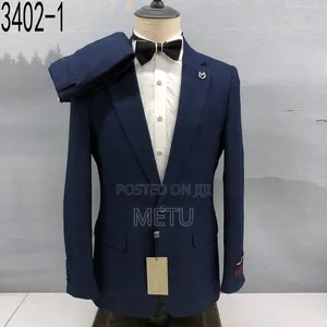 Arare Men's 2-Piece Suits (Striped & Checkered)