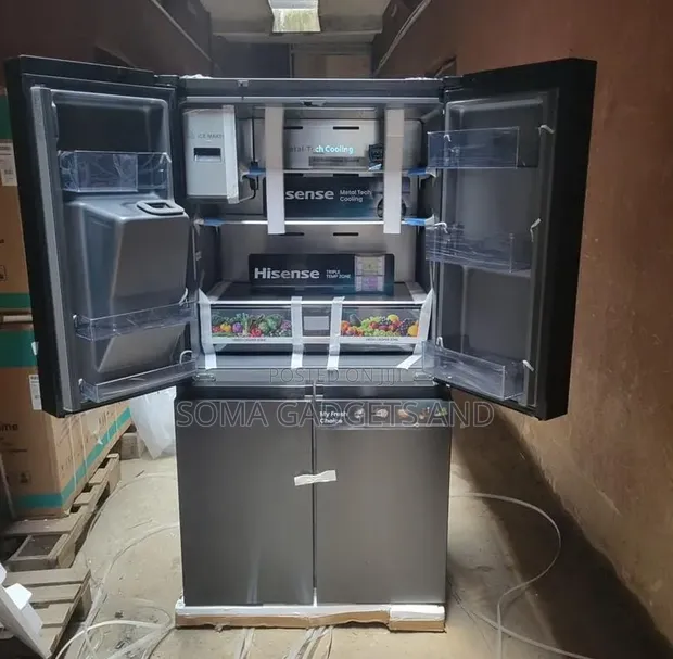 Hisense 68WCD 538L Side-by-Side Refrigerator - 1