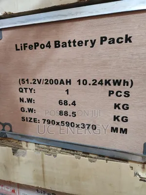 10kWh 51.2V 200Ah Lithium Ion Battery