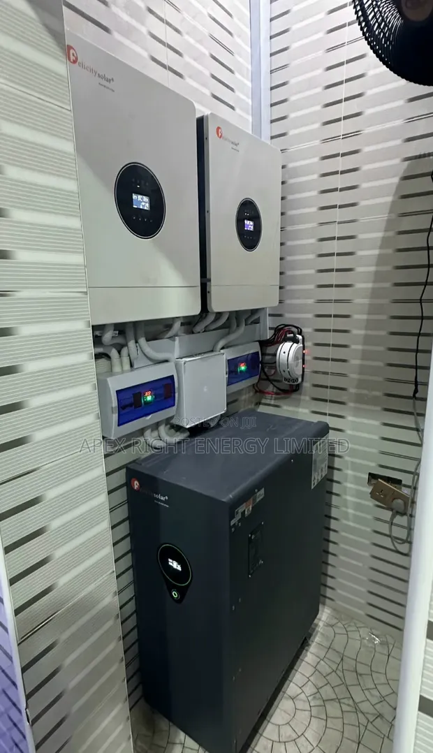 Felicity 12kVA Hybrid Inverter + 25kWh Lithium Baturi + 24x650W Panels - 1
