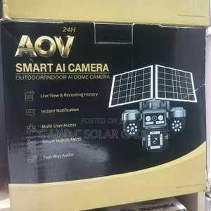 AOV Smart AI Solar Camera 4 Lens