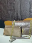 Celine 2-in-1 Women's Bag - Brown Genuine Leather - 2