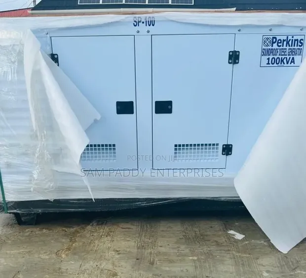 Brand New 100kva Perkins Soundproof Generator - 1