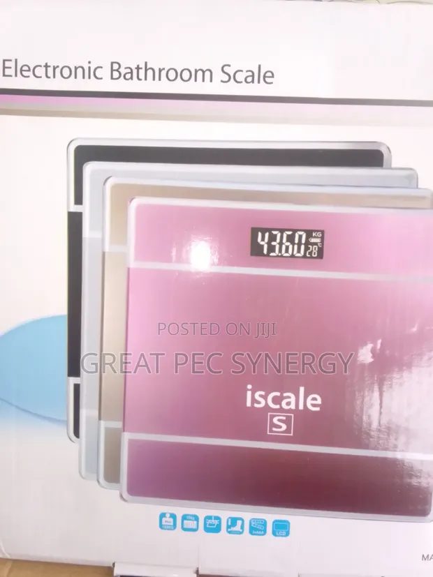 Digital Bathroom Scale - 180kg Capacity - 1