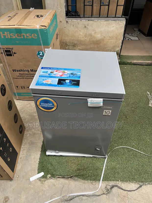 Midea 142L Mai Ƙarfi Inverter Chest Freezer - 1