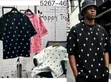 Luxury Round Neck Polo Shirt - Ash, 4XL - 1