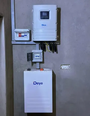 6kva Deye Hybrid Inverter + 5kWh Lithium Battery + 6x 650W Bifacial Panels