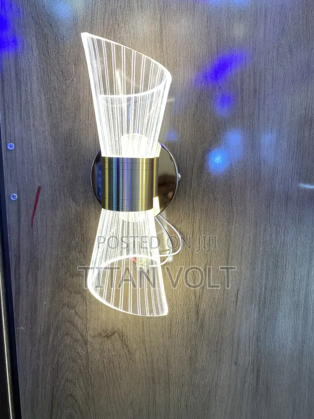 Modern LED Wall Bracket Light - Zinare/Brass Finish - 1