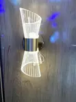 Modern LED Wall Bracket Light - Zinare/Brass Finish - 1