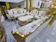 Babban Turkish Sofa Mai Zama 10 tare da Taburman Kofi - 2