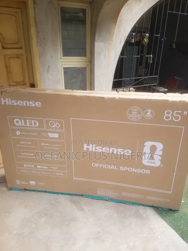 Hisense 85" QLED 4K Smart TV (Q Series) - 1