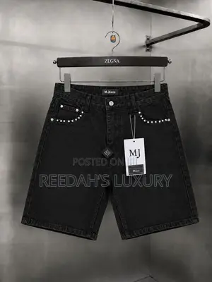 PROJECT Distressed Denim Shorts - White